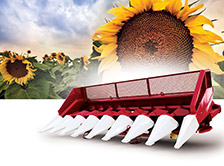 Комплект для переобладнання жатки для збирання кукурудзи під соняшник